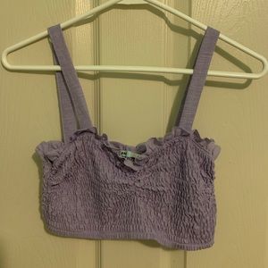 Purple Crop Top